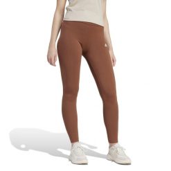 Legginsy fitness damskie Adidas. Białe legginsy damskie Adidas, s, bez wzorów, z bawełny. Za 129.99 zł.
