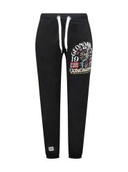 Geographical Norway Spodnie dresowe "Makim" w kolorze czarnym rozmiar: 3XL. Czarne spodnie dresowe męskie Geographical Norway, bez wzorów, z dresówki. Za 92.21 zł.