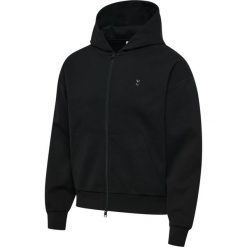 Bluza z kapturem i zamkiem błyskawicznym Hummel Defender. Czarne bluzy z kapturem męskie HUMMEL, s, z tkaniny. Za 282.50 zł.