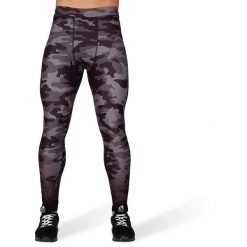 Legginsy Gorilla Wear Franklin. Czarne spodnie sportowe męskie GORILLA WEAR. Za 289.25 zł.