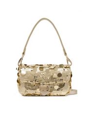 Valentino Torebka Sleet VBSA6R09 Złoty. Żółte torebki klasyczne damskie Valentino, bez wzorów, z materiału, bez dodatków. Za 639.99 zł.