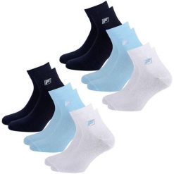 Fila Quarter Skarpety 6-pack Unisex Błękitne 35-38. Białe skarpetki damskie Fila, bez wzorów. Za 164.99 zł.