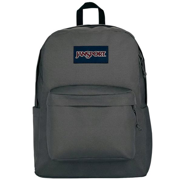 Plecak Jansport Superbreak One. Szare plecaki damskie JanSport, bez wzorów, z materiału. Za 129.99 zł.