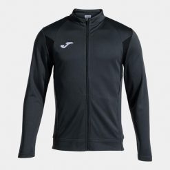 Kurtka z dresu Joma Winner III. Czarne kurtki męskie Joma, m, bez wzorów, z dresówki, sportowe, bez kaptura. Za 288.00 zł.