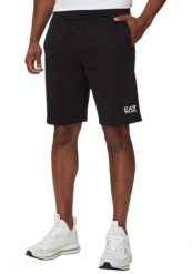 Bermuda Core Identity Rozmiar XXL Czarny - 8NPS65PJVRZ-1200. Czarne szorty męskie EA7, bez wzorów, z bawełny, sportowe. Za 319.00 zł.
