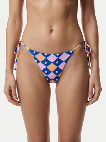 Maaji Dół od bikini Like A Diamond PT5005SCC020 Różowy. Czerwone bikini damskie Maaji, bez wzorów. Za 319.99 zł.