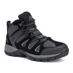 Buty trekkingowe męskie KADVA Traver Mid WP. Czarne buty trekkingowe męskie KADVA, bez zapięcia, trekkingowe. Za 159.99 zł.