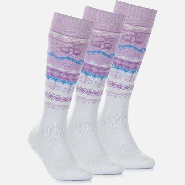 Skarpety Damskie Zimowe Narciarskie Zestaw 3 sztuk SURFANIC Różowe. Białe skarpetki damskie Surfanic, bez wzorów. Za 109.99 zł.