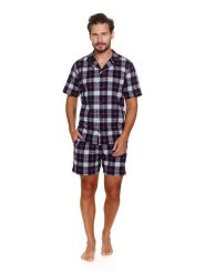 Doctor Nap Piżama w kolorze granatowo-fioletowo-białym rozmiar: M. Białe piżamy męskie Doctor Nap, m, bez wzorów, z bawełny, bez ramiączek. Za 124.99 zł.