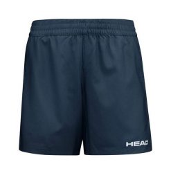 Krótkie spodenki damskie CLUB. Niebieskie szorty damskie HEAD, bez wzorów, sportowe. Za 235.50 zł.