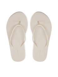 Calvin Klein Japonki Flatform Ff Deboss Logo Tpu HW0HW01977 Beżowy. Brązowe klapki damskie CALVIN KLEIN, bez wzorów, z syntetyku, bez obcasa. Za 279.99 zł.