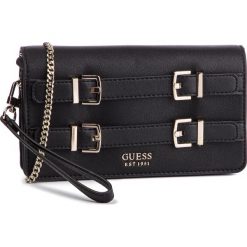 Torebka GUESS - Jori (VS) Mini-Bags HWVG73 00710 BLA. Czarne torebki klasyczne damskie Guess, z aplikacjami, ze skóry ekologicznej, bez dodatków. W wyprzedaży za 299.00 zł.