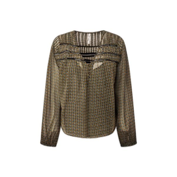 Koszula damska Pepe Jeans Noemi. Koszule damskie Pepe Jeans, xs, bez wzorów, z jeansu, bez kołnierzyka, bez ramiączek. W wyprzedaży za 296.00 zł.