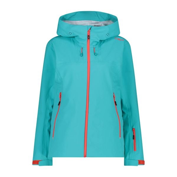 Kurtka skiturowa damska CMP 31Z2196. Niebieskie kurtki narciarskie i snowboardowe damskie CMP, l, bez wzorów, z materiału, bez kaptura, narciarskie. Za 539.99 zł.
