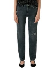 S.Oliver Dżinsy - Regular fit - w kolorze antracytowym rozmiar: 44. Czarne jeansy damskie S.Oliver. Za 130.99 zł.