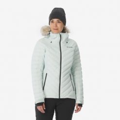 Kurtka narciarska i snowboardowa damska Columbia Kennewick Crossing. Zielone kurtki damskie Columbia, m, bez wzorów, z elastanu, z kapturem. Za 999.99 zł.