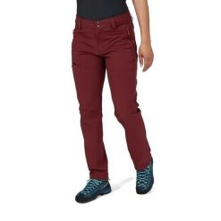 Spodnie turystyczne damskie Rab Incline Pants. Czerwone spodnie sportowe damskie RAB, z elastanu, trekkingowe. Za 319.99 zł.
