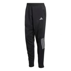 Damskie spodnie treningowe adidas ADI365. Czarne spodnie materiałowe damskie Adidas, m, ze skóry, do biegania. Za 296.75 zł.