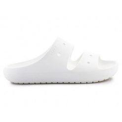 Sandały Crocs Classic Sandal V2 209403-100 białe. Białe sandały męskie bez zapięcia. Za 271.50 zł.