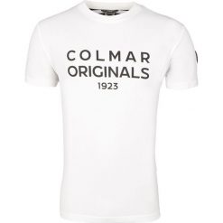 T- shirt Colmar. Białe t-shirty męskie Colmar, m, bez wzorów, bez kołnierzyka. Za 119.00 zł.