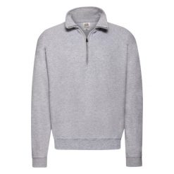 Męska Klasyczna Bluza Z Zamkiem Błyskawicznym. Czarne bluzy bez kaptura męskie Fruit of the Loom, l. Za 129.99 zł.
