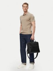 BOSS Torba na laptopa 50483563 Czarny. Czarne torby na laptopa damskie Boss, bez wzorów, ze skóry. Za 961.99 zł.