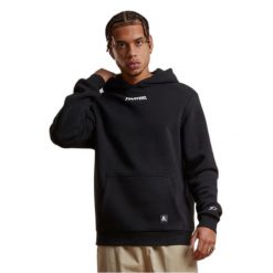 Bluza z kapturem z małym logo Starter Essential. Czarne bluzy z kapturem męskie Starter, m. Za 243.50 zł.