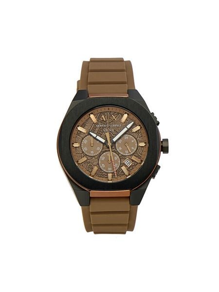 Armani Exchange Zegarek Sync AX4293 Brązowy. Brązowe zegarki męskie Armani Exchange. Za 969.99 zł.
