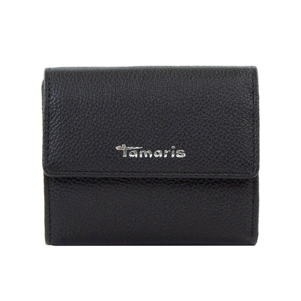 Tamaris Pportmonetka TAS Amanda Portfele 1 ct Czarny Damski. Czarne portfele damskie Tamaris, z aplikacjami, z materiału. Za 162.99 zł.