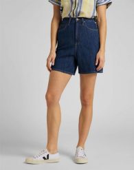 DAMSKIE SZORTY LEE Stella Short RINSE L37ENA36 112107991. Szorty damskie Lee, bez wzorów. Za 169.99 zł.