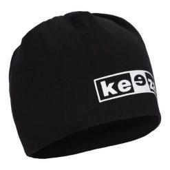 Czapka bawełniana KEEZA. Czarne czapki męskie KEEZA, bez wzorów, z bawełny, eleganckie. Za 29.00 zł.