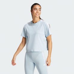 Koszulka damska adidas Essentials 3-Stripes. Białe bluzki damskie Adidas, xl, bez wzorów, bez ramiączek. Za 103.00 zł.