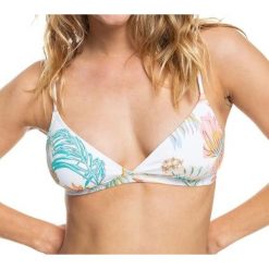 Góra od bikini Roxy Into The Sun. Białe bikini damskie Roxy, bez wzorów. Za 81.00 zł.