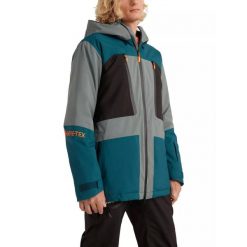 Kurtka narciarska męska O'Neill Gtx. Czarne kurtki męskie O'neill, m, bez wzorów, z materiału, bez kaptura, narciarskie. Za 1,999.00 zł.