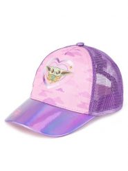 MANDALORIAN Czapka z daszkiem ACCCS-SS24-121LM Różowy. Czerwone czapki dziecięce MANDALORIAN, bez wzorów, z bawełny. Za 39.99 zł.