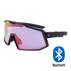 Fotochromowe okulary przeciwsłoneczne Bluetooth RAPIDO BT. Czarne okulary przeciwsłoneczne męskie LACETO, z materiału. Za 467.00 zł.