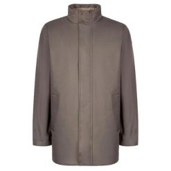 Kurtka GEOX M VINCIT Szary. Szare kurtki męskie Geox, m, bez wzorów, z tkaniny, bez kaptura. Za 569.99 zł.