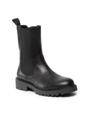 Vagabond Shoemakers Sztyblety Kenova 5241-201-20 Czarny. Czarne botki damskie Vagabond Shoemakers, ze skóry, bez obcasa, na płaskiej podeszwie, bez zapięcia. Za 579.99 zł.