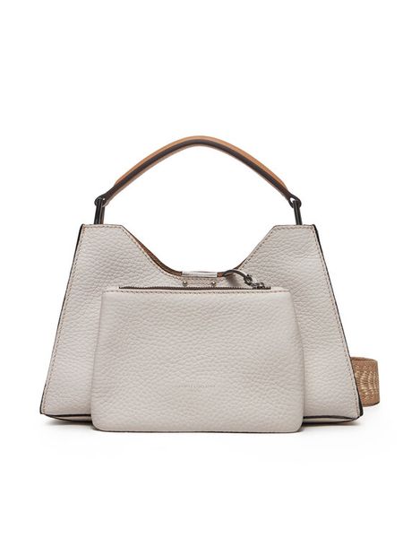 Gianni Chiarini Torebka Aurora BS 10565 RNGDBL-NAETN Biały. Białe torebki klasyczne damskie Gianni Chiarini, bez wzorów, ze skóry, bez dodatków. Za 759.99 zł.