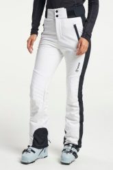 Damskie spodnie softshell Tenson. Białe spodnie materiałowe damskie Tenson, bez wzorów, z materiału, eleganckie. Za 950.99 zł.