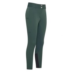 Damskie spodnie konkursowe o pełnej przyczepności HV Polo Cleo. Brązowe spodnie materiałowe damskie HV POLO, bez wzorów, z jersey, glamour. Za 554.00 zł.