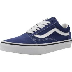 Buty VANS OLD SKOOL COLOR THEORY Niebieski. Niebieskie buty trekkingowe męskie Vans, ze skóry, bez zapięcia, trekkingowe, Vans Old Skool. Za 385.99 zł.