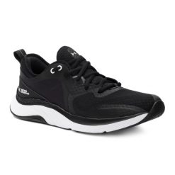 Buty treningowe damskie Under Armour W Hovr Omnia. Czarne obuwie treningowe damskie Under Armour, na fitness i siłownię. Za 269.99 zł.