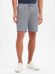 Nils Sundström Męskie szorty dresowe Mężczyźni niebieski, M. Niebieskie szorty męskie Nils Sundström, z dresówki, bez kołnierzyka. Za 199.95 zł.