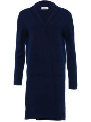 Zwillingsherz Kardigan "Jessi" w kolorze granatowym rozmiar: L/XL. Niebieskie kardigany damskie Zwillingsherz, l, bez wzorów. Za 139.95 zł.