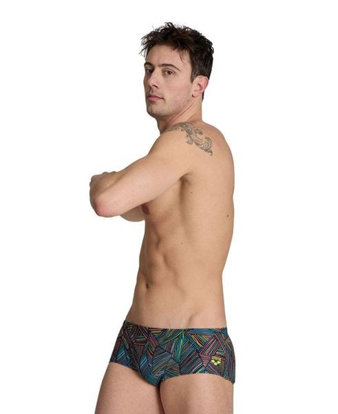 Kąpielówki męskie spodenki kąpielowe treningowe basen Arena Low Waist. Zielone kąpielówki męskie Arena, m, bez wzorów, z materiału, na fitness i siłownię. Za 101.98 zł.
