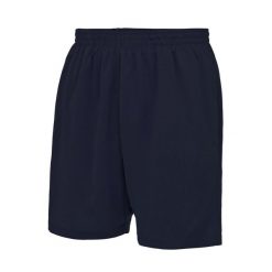 Spodenki sportowe Just Cool. Niebieskie szorty męskie JUST COOL, bez wzorów, z materiału, sportowe. Za 77.65 zł.