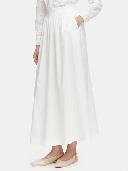 Vero Moda Spódnica maxi Friba 10346845 Biały Regular Fit. Białe spódniczki damskie Vero Moda, m, bez wzorów, z bawełny, maxi. Za 169.99 zł.