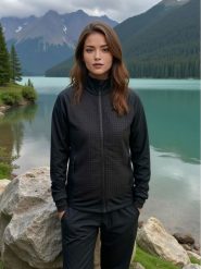 Alpine Pro Kurtka polarowa "Querta 2" w kolorze czarnym rozmiar: L. Czarne kurtki damskie Alpine Pro, l, bez wzorów, z materiału, bez kaptura. Za 184.89 zł.