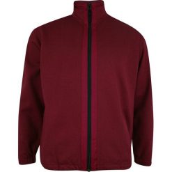 Sweter Męski, Bordowy, Ciemny Czerwony, Bluza, Zapinana na Zamek, ze Stójką -KINGS. Czerwone bluzy bez kaptura męskie Kings, m, bez wzorów, z bawełny, bez kołnierzyka. Za 129.00 zł.